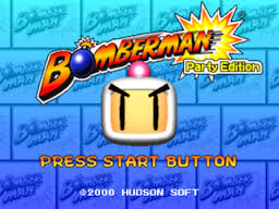 Bomberman Party Edition Title Screen